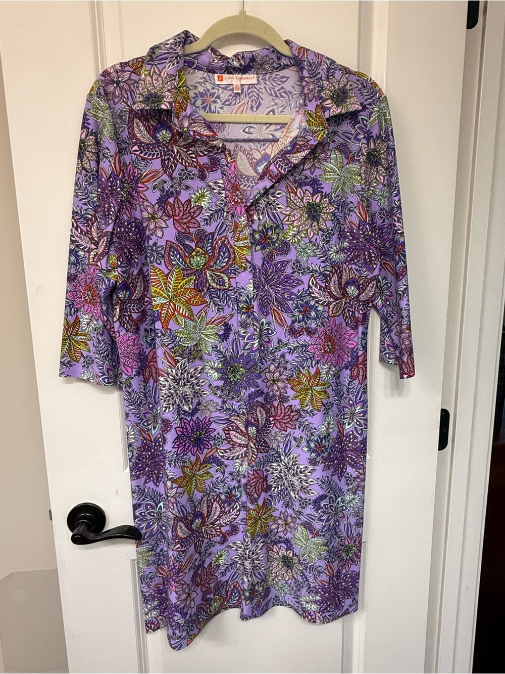 Jude Connally Women’s XL Patterned Susanna dress, EUC